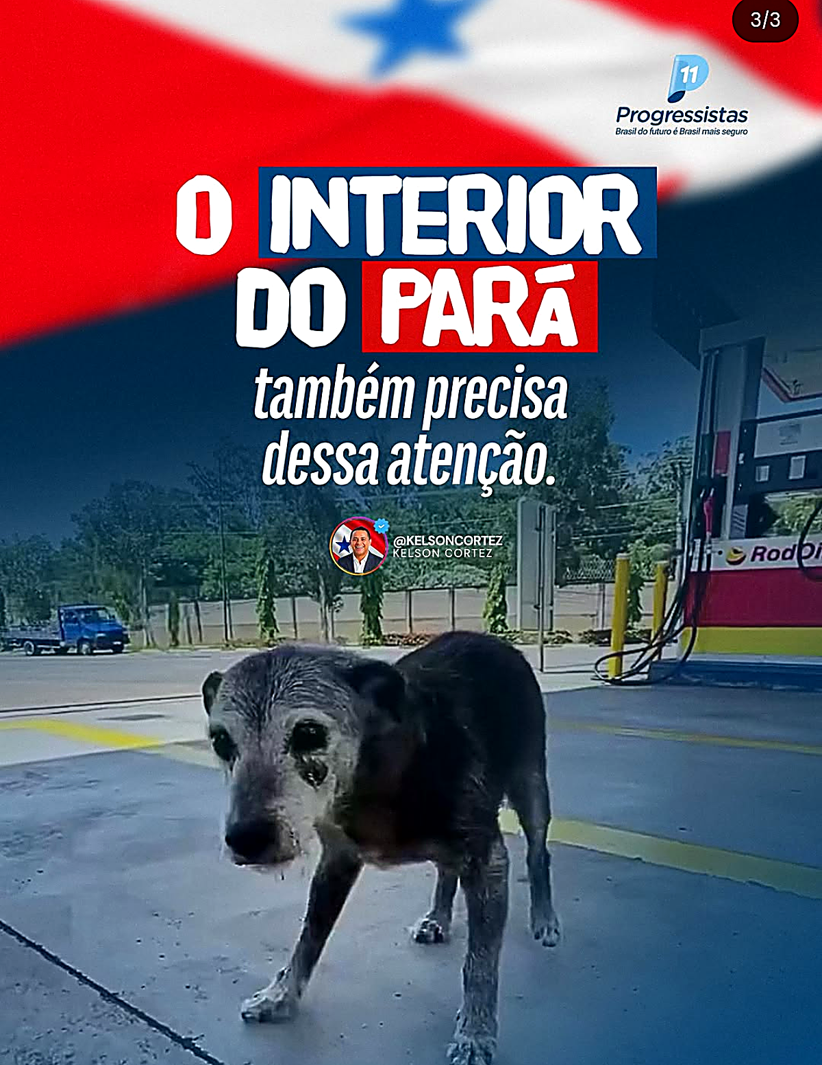 Peça de campanha: o interior do Pará também precisa dessa atenção